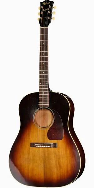 Gibson 1942 Banner J-45 VS Light Aged vooraanzicht