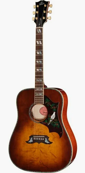 Gibson Dove Anniversary Ltd CB vooraanzicht