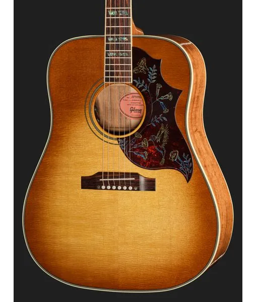 Gibson Hummingbird Elegant Koa HoneyB detail 4