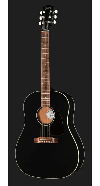 Gibson J-45 Special Satin Ebony detail 2