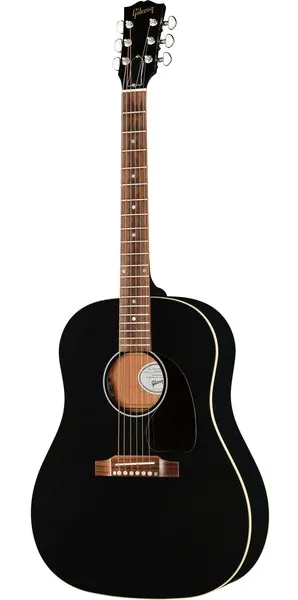 Gibson J-45 Special Satin Ebony vooraanzicht