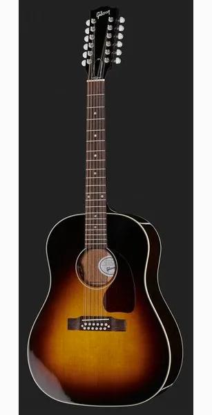 Gibson J-45 Standard 12 String VSB detail 2