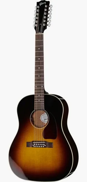 Gibson J-45 Standard 12 String VSB vooraanzicht