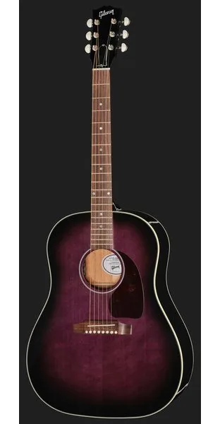 Gibson J-45 Standard Purple Burst detail 2