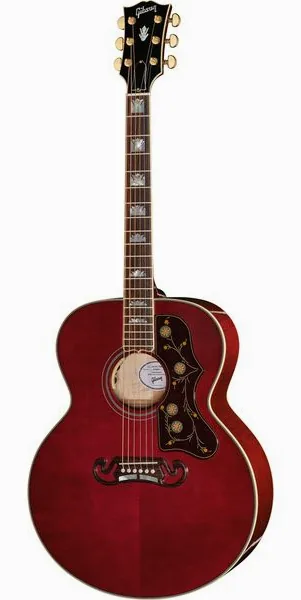 Gibson SJ-200 Standard Wine Red vooraanzicht