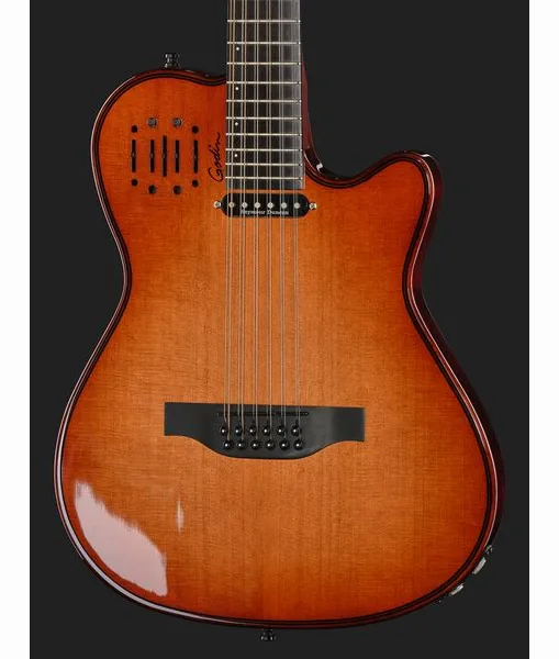 Godin A12 Ultra Dlx Lightburst detail 4