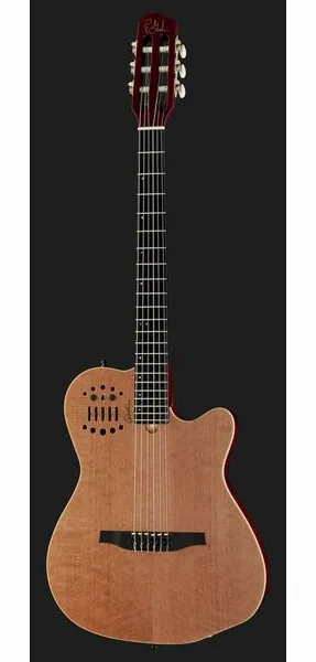 Godin ACS Nylon Slim NT Cedar detail 2