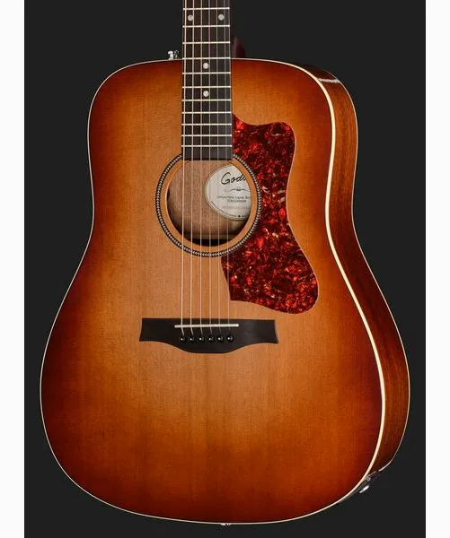 Godin Century Maho Cognac Burst EQ detail 4