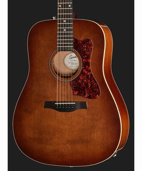 Godin Century Maho Rustic Burst EQ detail 4