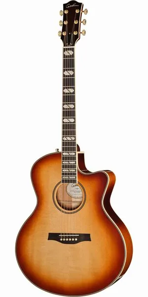 Godin Connaisseur MJ Sunsetburst Mah vooraanzicht