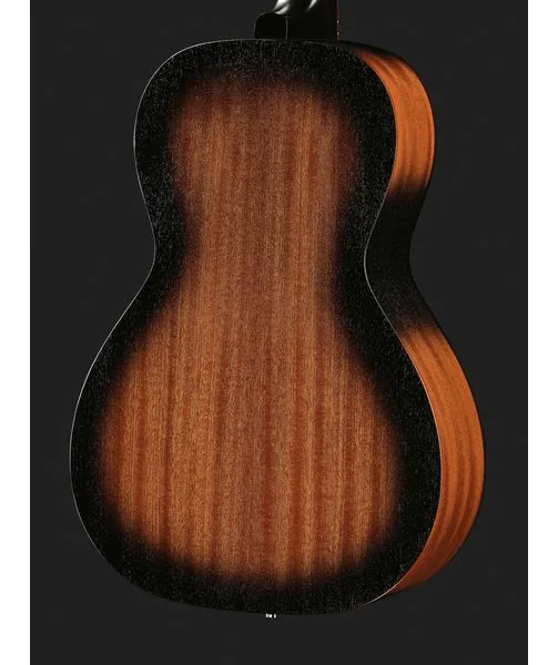 Godin Mahog. Parlor Black Burst A/E detail 5