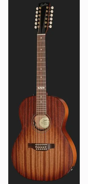 Godin Mahogany Folk 12 Rustic B A/E detail 2