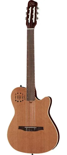 Godin Multiac Nylon Encore Natur vooraanzicht
