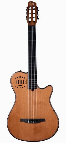 Godin Multiac Grand Concert Mah Del vooraanzicht