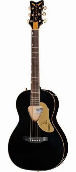 Gretsch G5021E Ran. Peng. Parlor Black vooraanzicht