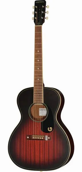 Gretsch JD Concert MAH WPG CHRY BRST vooraanzicht