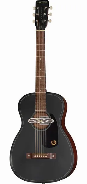 Gretsch JD Parlor DELTO TSPG BLKT vooraanzicht