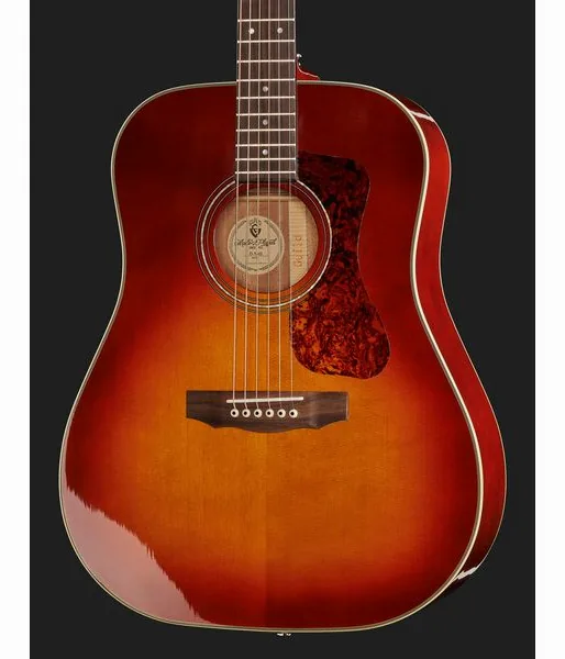 Guild D-140 Cherry Burst detail 4