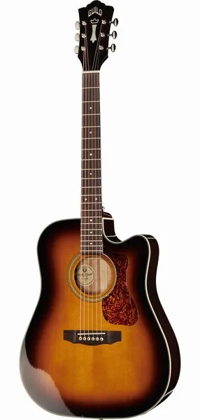 Guild D-140CE SB Westerly vooraanzicht