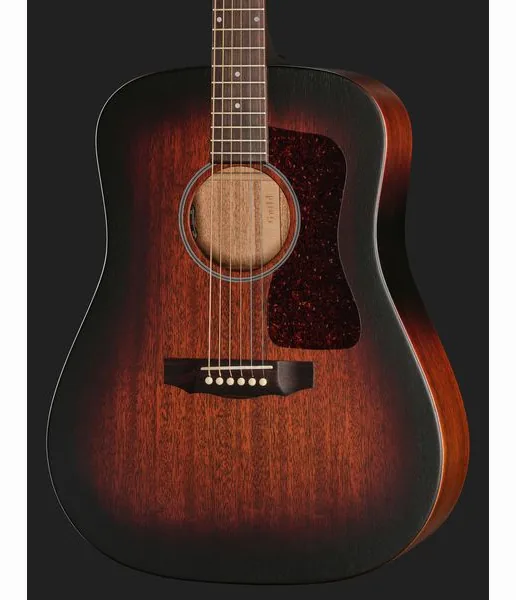 Guild D-20E VSB USA detail 4