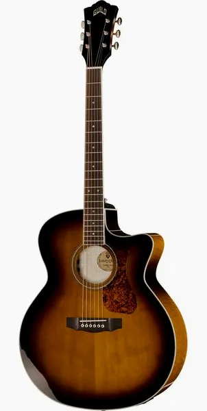 Guild F-250CE Deluxe ATB vooraanzicht
