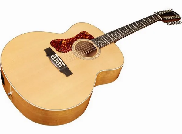 Guild F-2512E LH Blonde detail 5