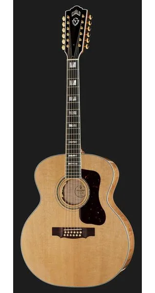 Guild USA F-512E Maple Blonde detail 2