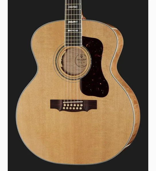 Guild USA F-512E Maple Blonde detail 4