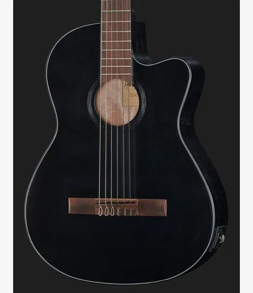 Harley Benton CG-400CE Thinline BK detail 4