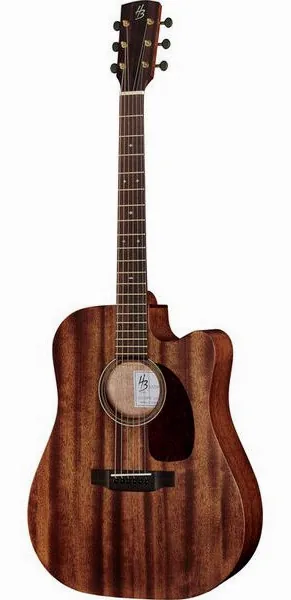 Harley Benton CLD-15MCE SolidWood vooraanzicht