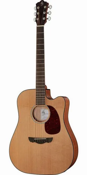 Harley Benton CLD-30SCM-CE SolidWood vooraanzicht