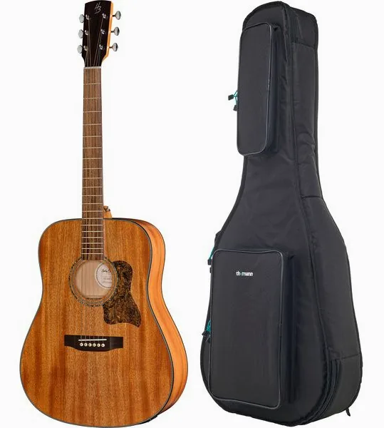 Harley Benton CLD-65ME NT w/Bag vooraanzicht