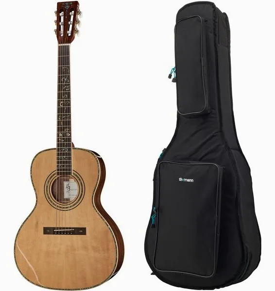 Harley Benton CLF-200 WN w/Bag vooraanzicht