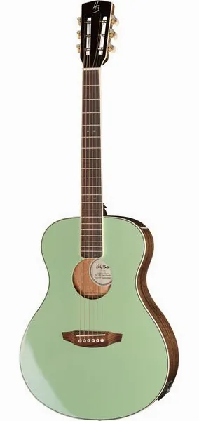 Harley Benton CLF-50E Jade Metallic vooraanzicht