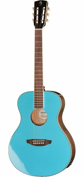 Harley Benton CLF-50E Ocean Metallic vooraanzicht