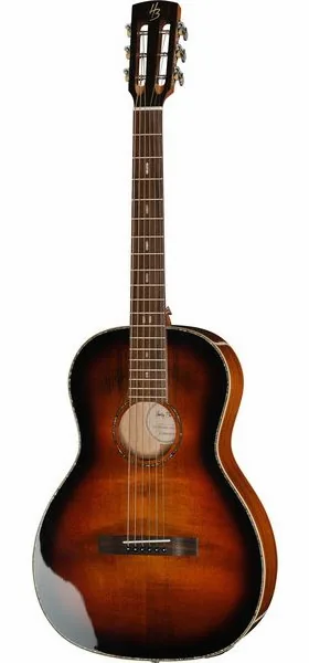 Harley Benton CLP-12SM BRS Solid Top vooraanzicht