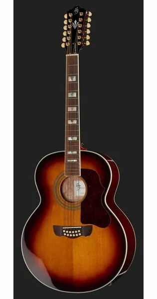 Harley Benton Cust.Line CLJ-412E 3SB w/Case detail 2