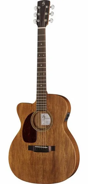 Harley Benton Custom Line CLA-15MCE LH vooraanzicht