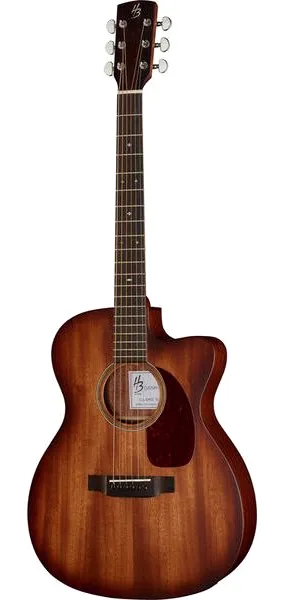 Harley Benton Custom Line CLA-15MCE VS vooraanzicht