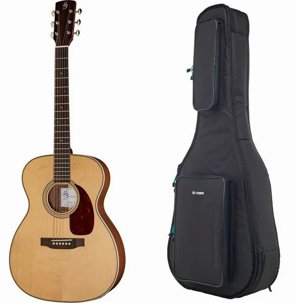 Harley Benton Custom Line CLA-28VE WN w/Bag vooraanzicht