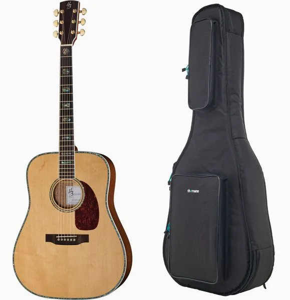 Harley Benton Custom Line CLD-41SE WN w/Bag vooraanzicht