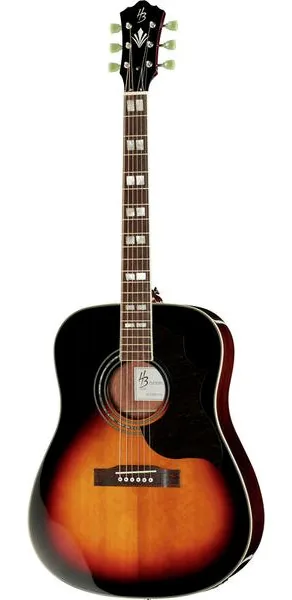 Harley Benton Custom Line Superior-E VS vooraanzicht