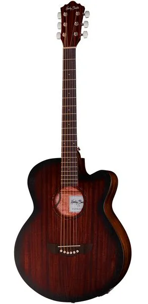 Harley Benton Delta Blues MJCE vooraanzicht