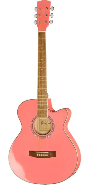 Harley Benton EAX-10 Pinky vooraanzicht