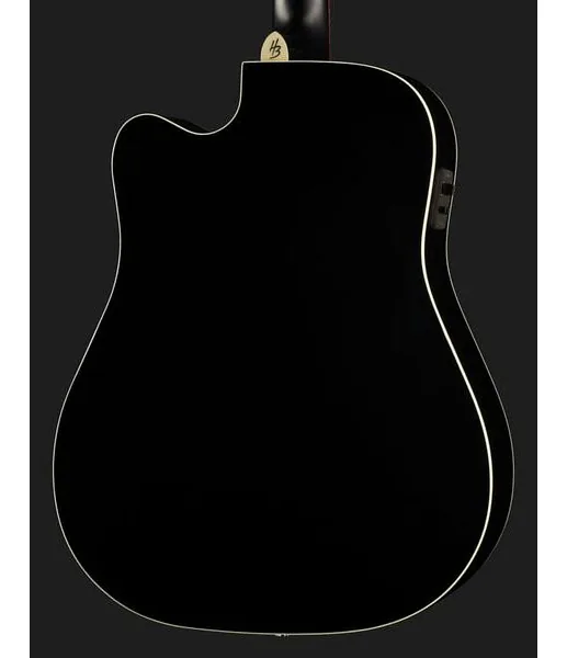 Harley Benton HB Custom Line CLD-10SCE BKS detail 5
