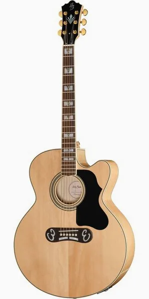 Harley Benton Custom Line King-CE NT vooraanzicht