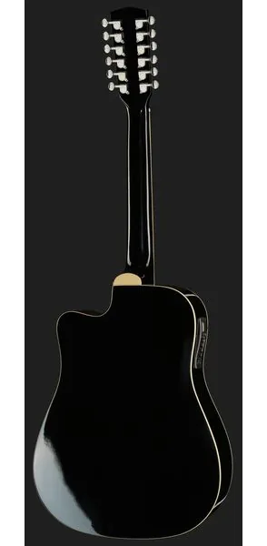 Harley Benton D-200CE-12BK detail 3