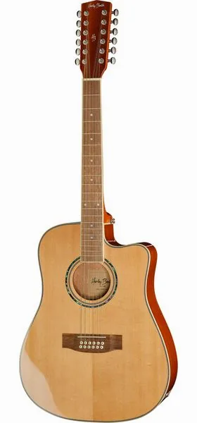 Harley Benton D-200CE-12NT vooraanzicht