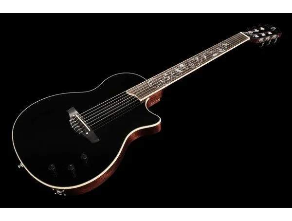 Harley Benton Nashville Nylon Plus BK w/Case detail 5