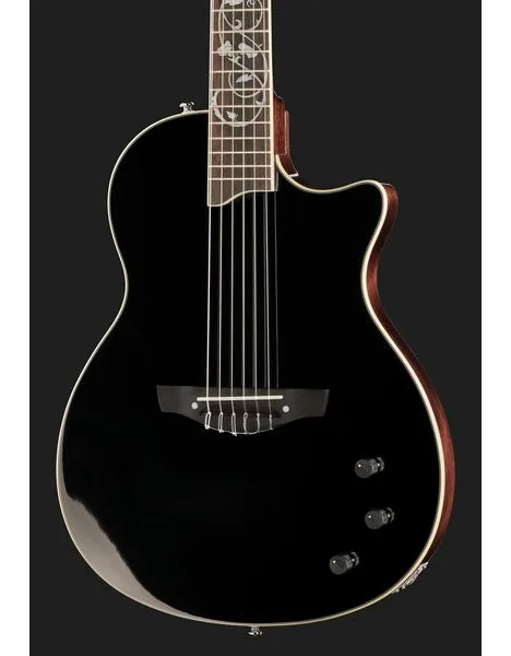 Harley Benton Nashville Nylon Plus Black detail 4